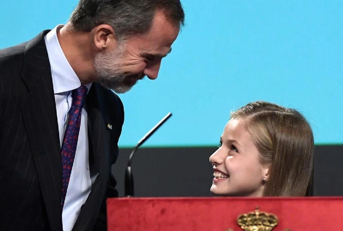 เจ้าหญิงเลโอนอร์แห่งสเปน ทรงมีดำรัสต่อสาธารณะเป็นครั้งแรก