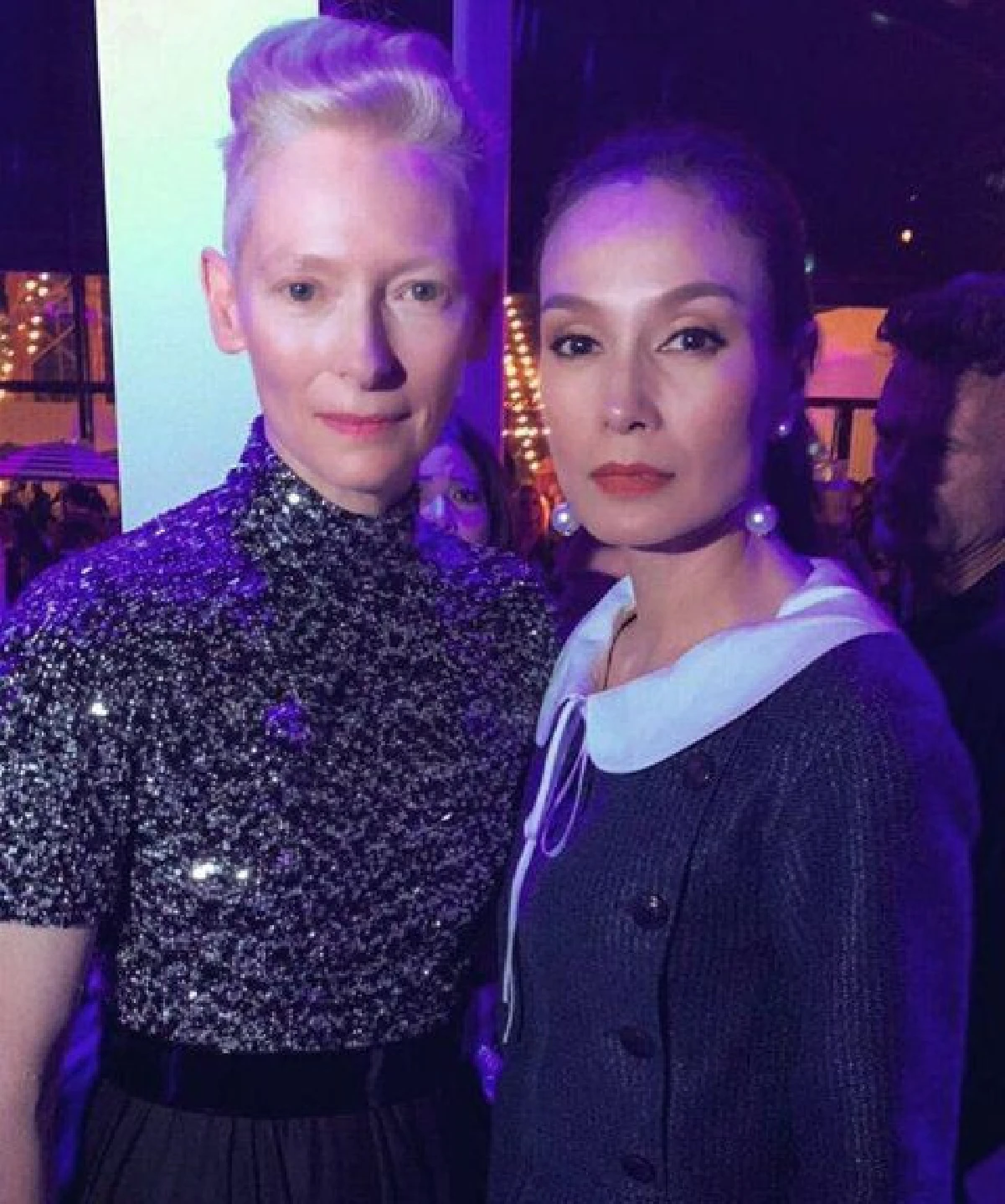 ส่องภาพ อุ๋ม อาภาศิริ ประกบคู่ ทิลด้า สวินตัน คนไหนกันแน่คือแม่อาฉี