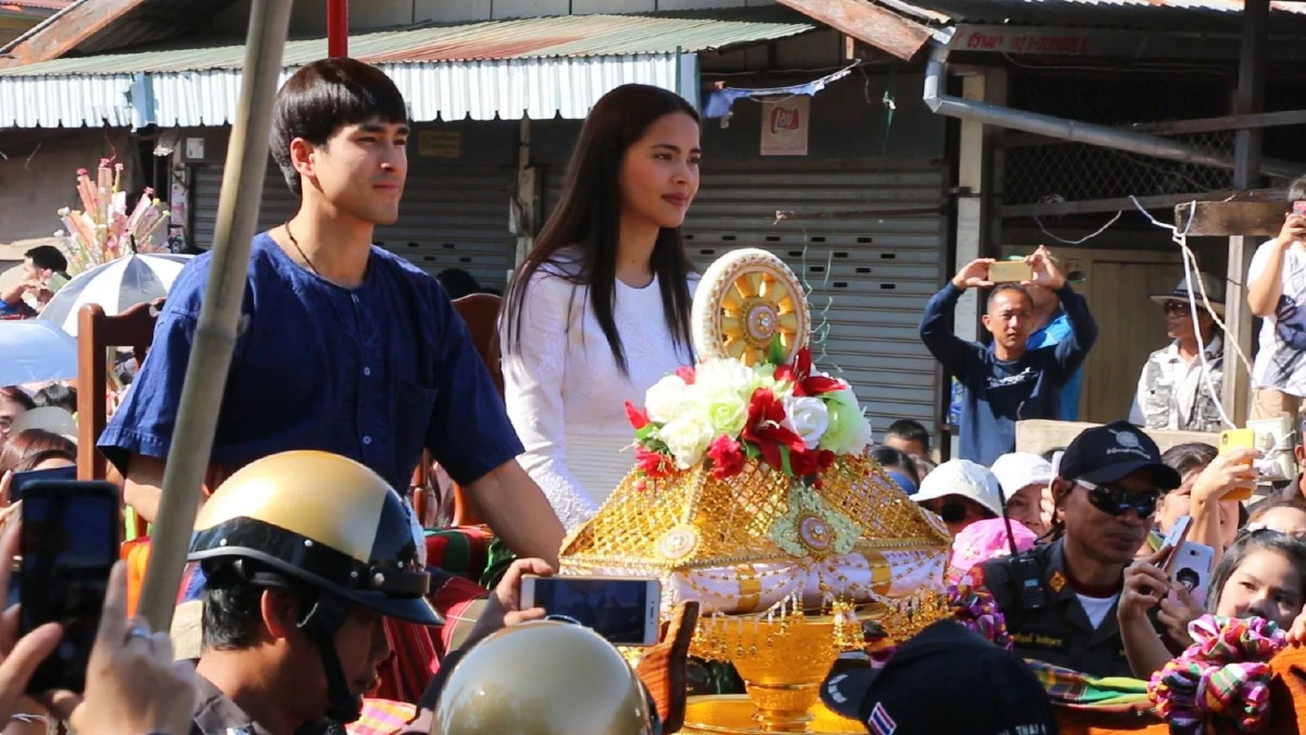 คู่รัก..คู่บุญ “ณเดชน์-ญาญ่า” แรงศรัทธาหนักแน่น คนร่วมทอดกฐินยอดรวมกว่า 4 ล้าน