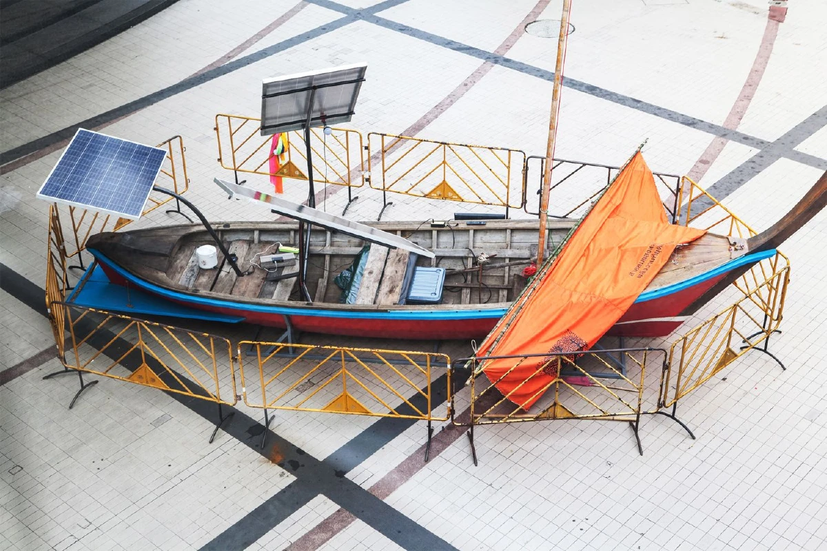 เช็กอินงานศิลป์เส้นรถไฟฟ้า บางกอก อาร์ต เบียนนาเล่ 2018