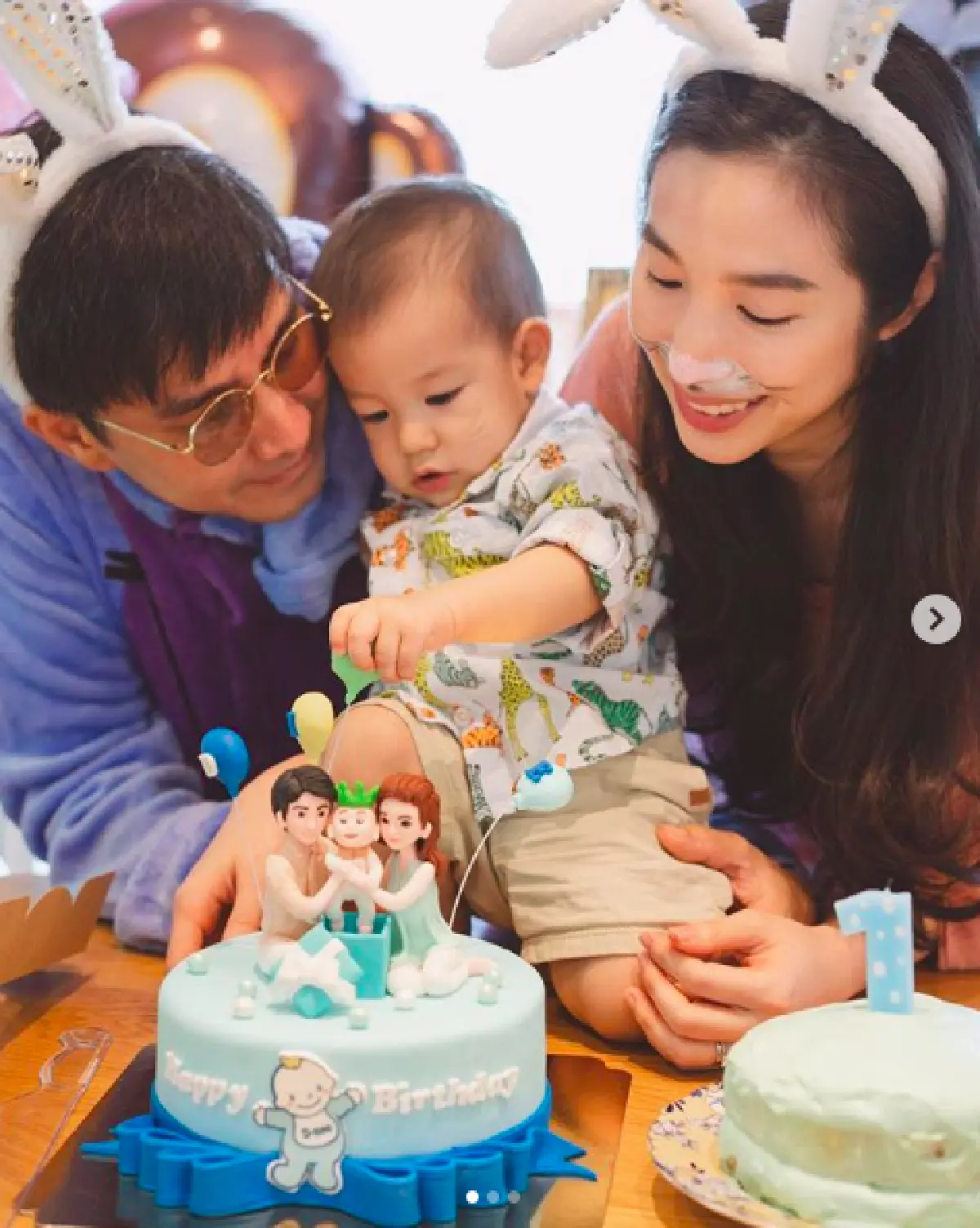 "กัปตัน-เอ้ก” จัดปาร์ตี้สุดน่ารัก ต้อนรับวัย 1 ขวบ “น้องดิน” พร้อมของขวัญสุดพิเศษ