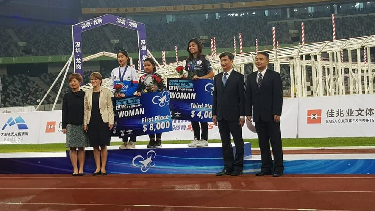 แชมป์อายุน้อยที่สุด! "น้องมิลค์" เด็กไทยวัย 11ขวบคว้าชัยบังคับโดรนโลก