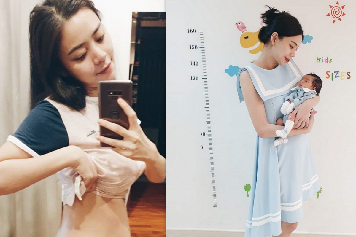 พุงยุบเร็วมาก! นิวเคลียร์ อวดหน้าท้องหลังคลอด น้องไทก้า 1 สัปดาห์ พุงยุบเร็วมาก! นิวเคลียร์ อวดหน้าท้องหลังคลอด น้องไทก้า 1 สัปดาห์
