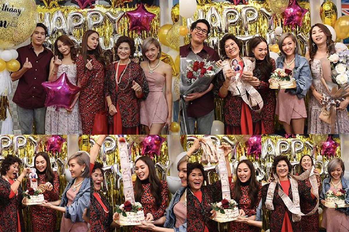 "โฟร์ ศกลรัตน์” เซอร์ไพรส์วันเกิดคุณแม่ ด้วยเค้กซ่อนพวงมาลัยเแบงค์พันยาวไว้ข้างใน "โฟร์ ศกลรัตน์” เซอร์ไพรส์วันเกิดคุณแม่ ด้วยเค้กซ่อนพวงมาลัยเแบงค์พันยาวไว้ข้างใน