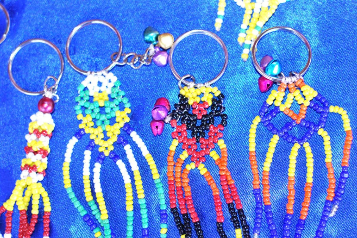 ลูกปัดมโนราห์สวยเก๋ไก๋