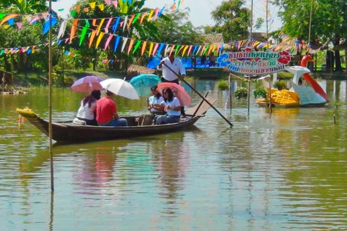 เที่ยวอัตวิถีบ้านคลองแขวงกลั่น ตามรอยในหลวงรัชกาลที่ 9