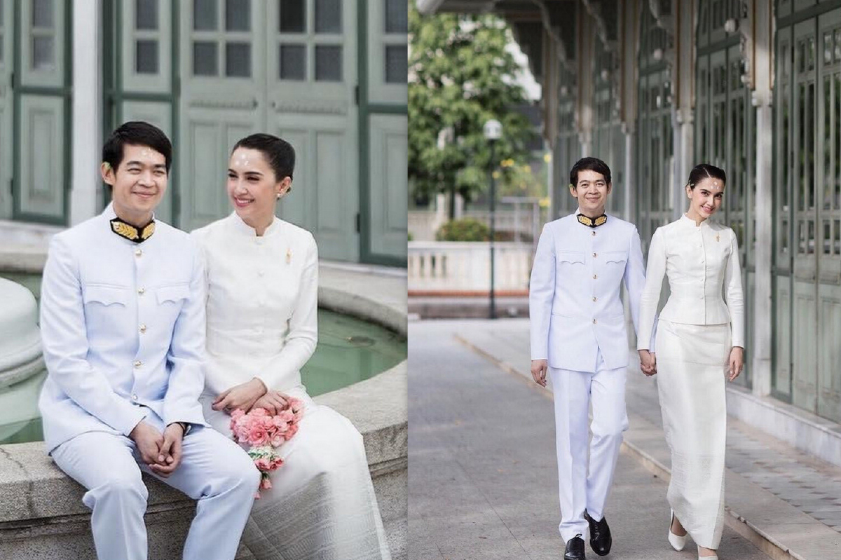 ซาบซึ้งในพระเมตตา! ซาร่า-เอ็ม จูงมือเข้าพิธีสมรสพระราชทาน ซาบซึ้งในพระเมตตา! ซาร่า-เอ็ม จูงมือเข้าพิธีสมรสพระราชทาน