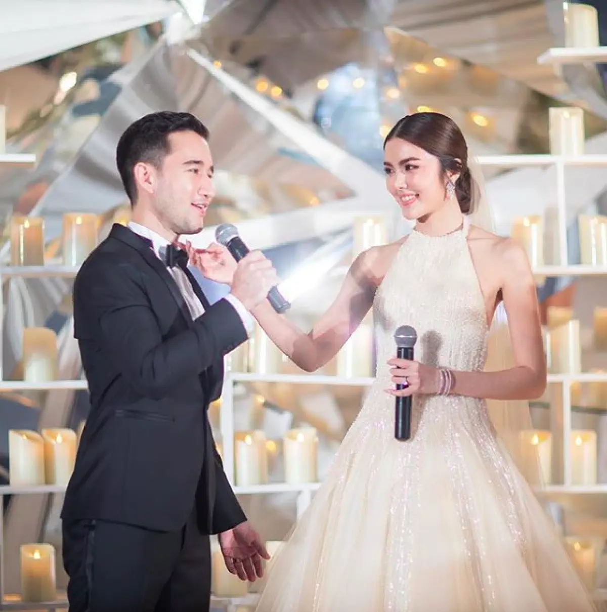 "แพท กามิกาเซ่” ควงสามีนักธุรกิจหนุ่ม "ฟิลลิปส์” ฉลองแต่งงานท่ามกลางบรรยากาศหวานชื่น