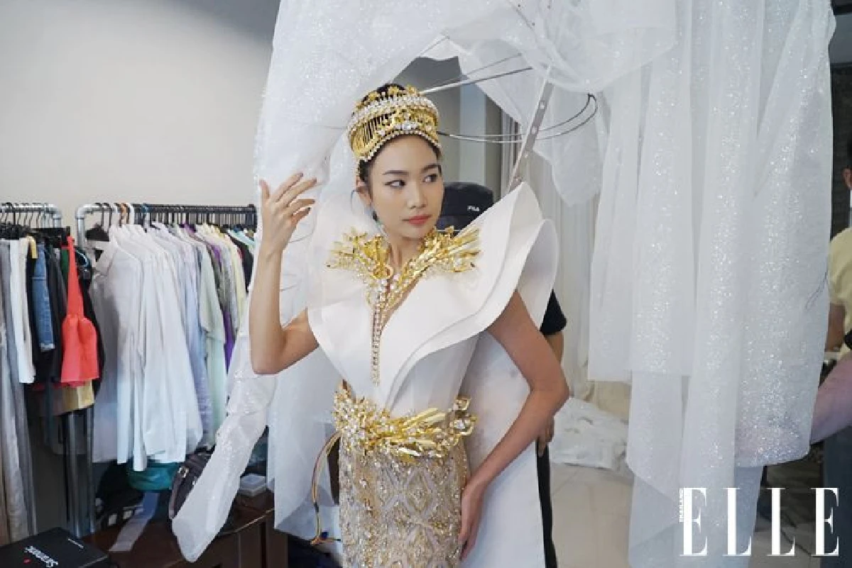 ดาวล้านดวง “นิ้ง โศภิดา” ฟิตติ้งชุดประจำชาติ Chang The Icon Of Siam