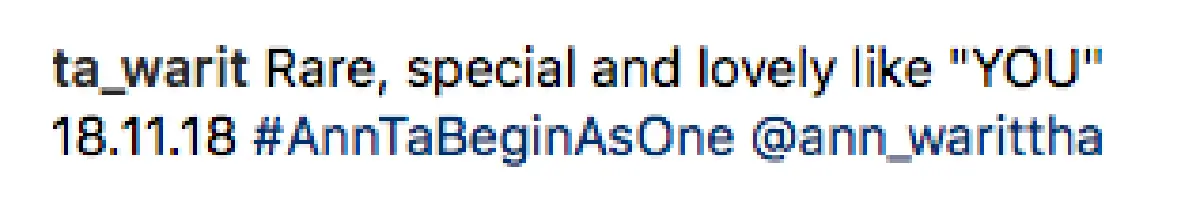 ซูมแหวนหมั้นเพชรเม็ดใหญ่ที่ “ต๊ะ” ตั้งใจเลือกให้หวานใจ “แอน”
