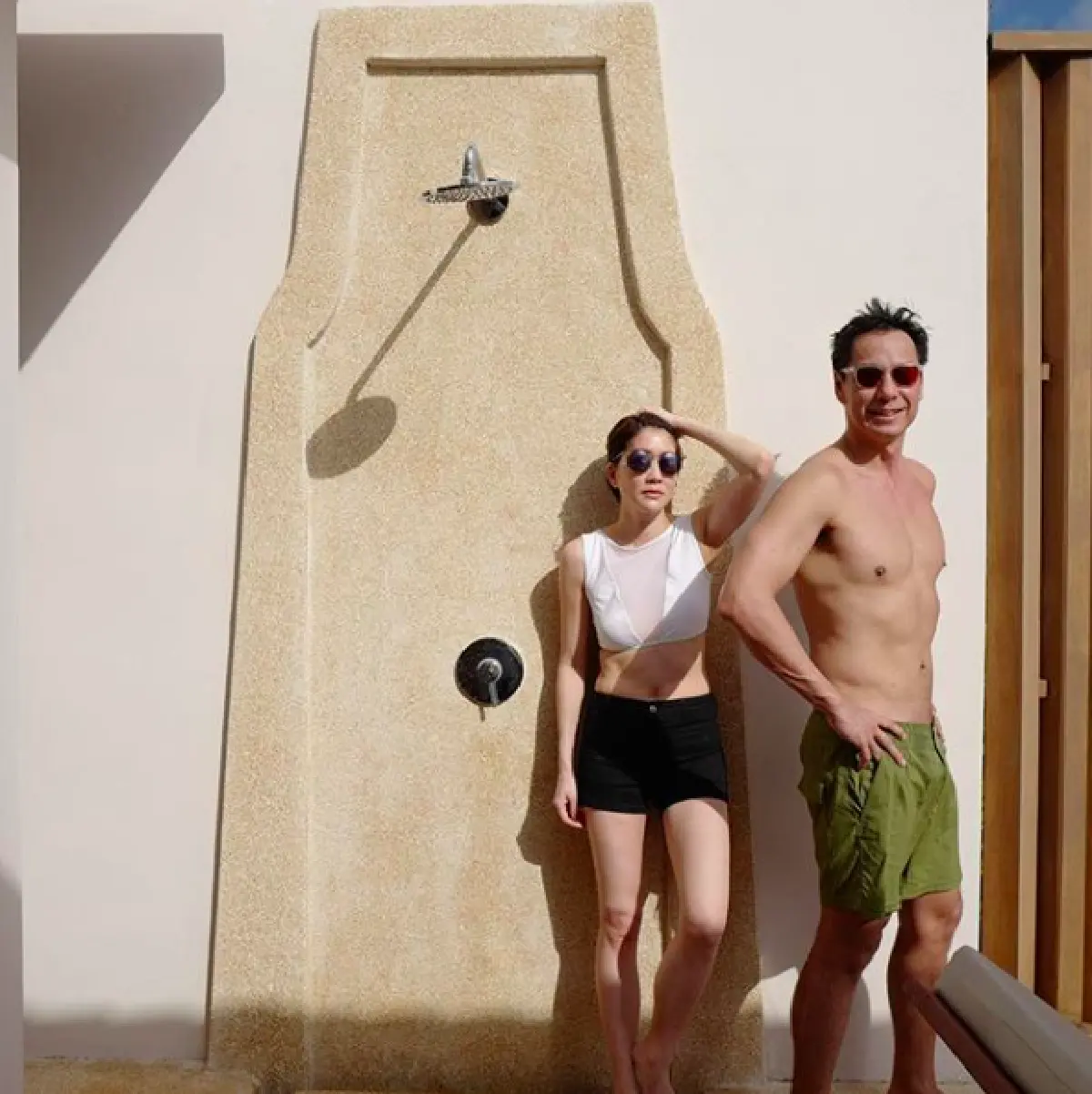 “เจี๊ยบ-เบียร์” โชว์หุ่นแซ่บแพ็คคู่ หลังจัดทริปเที่ยวทะเล