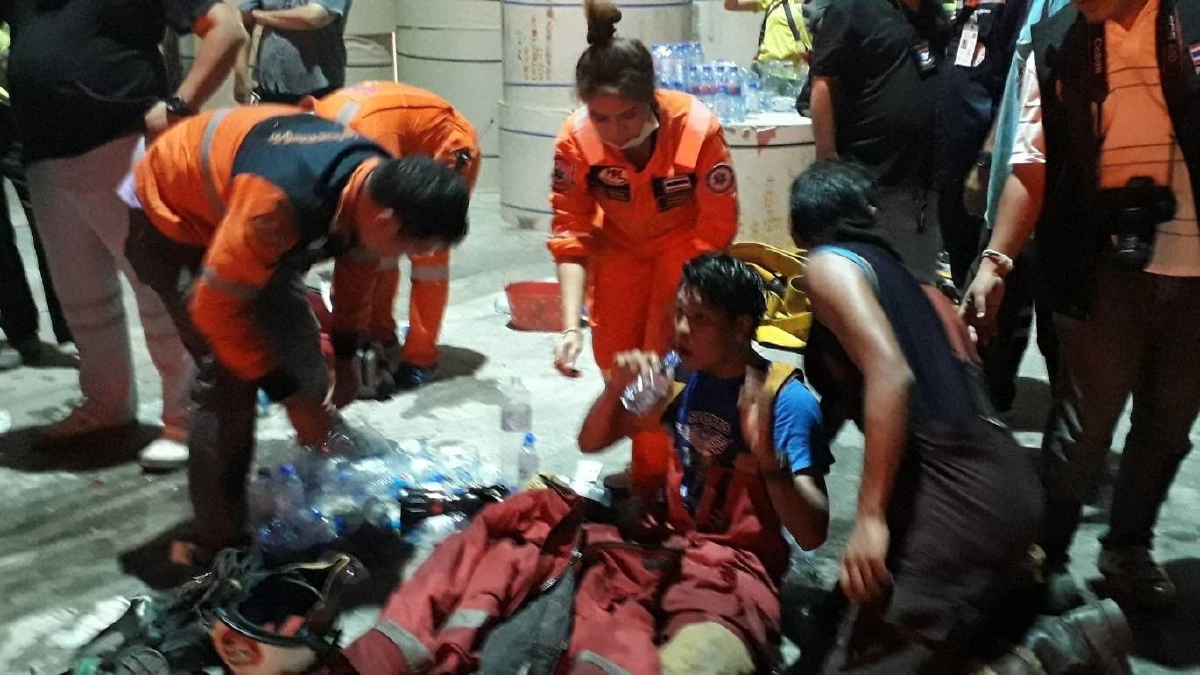 ผู้ว่าฯเมืองปากน้ำรุดบัญชาการเหตุไฟไหม้โรงงานกระดาษ