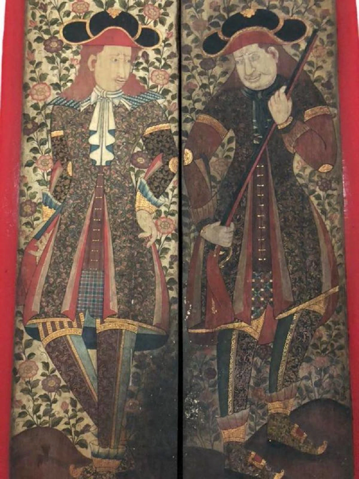 รูปร่างและการแต่งกาย ชนต่างภาษาสมัย ร.3 ที่วัดโพธิ์