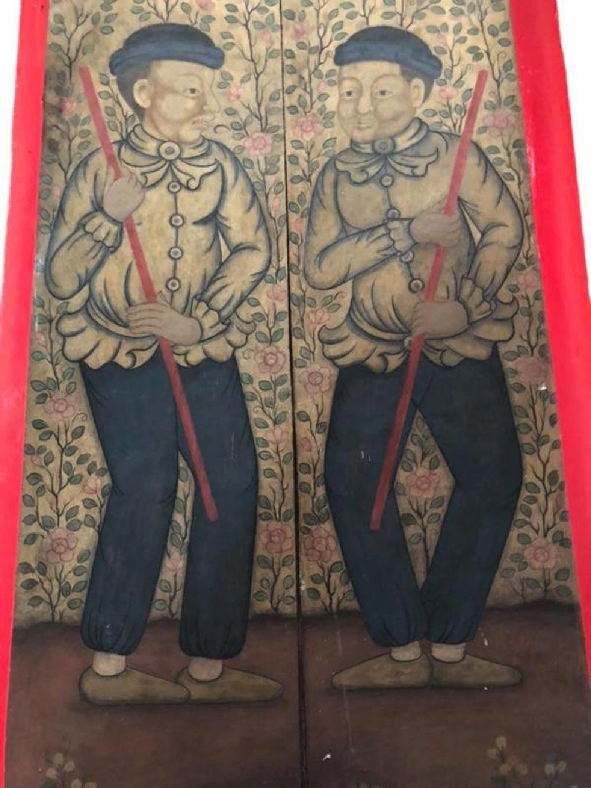 รูปร่างและการแต่งกาย ชนต่างภาษาสมัย ร.3 ที่วัดโพธิ์