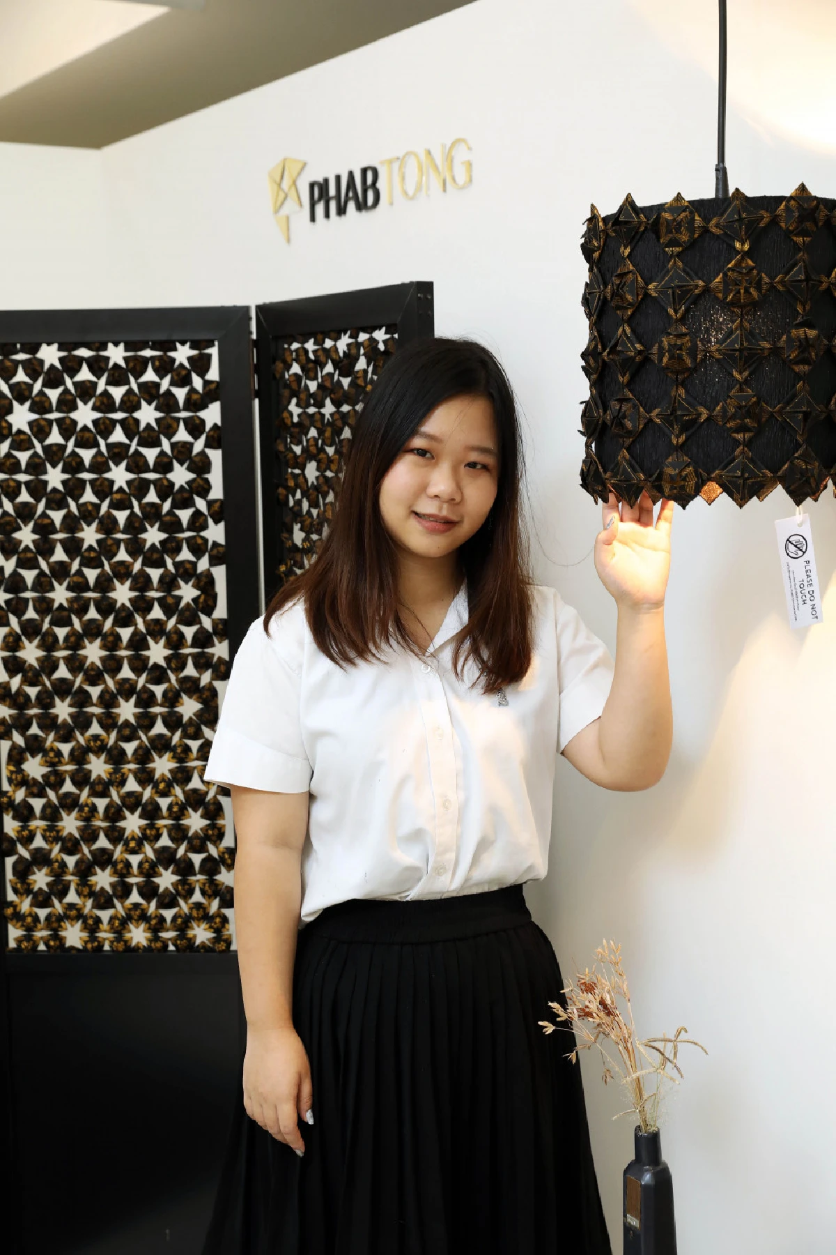 ศิลปะออกแบบตกแต่งกลิ่นอายไทย แรงบันดาลใจจากพับจีบใบตอง