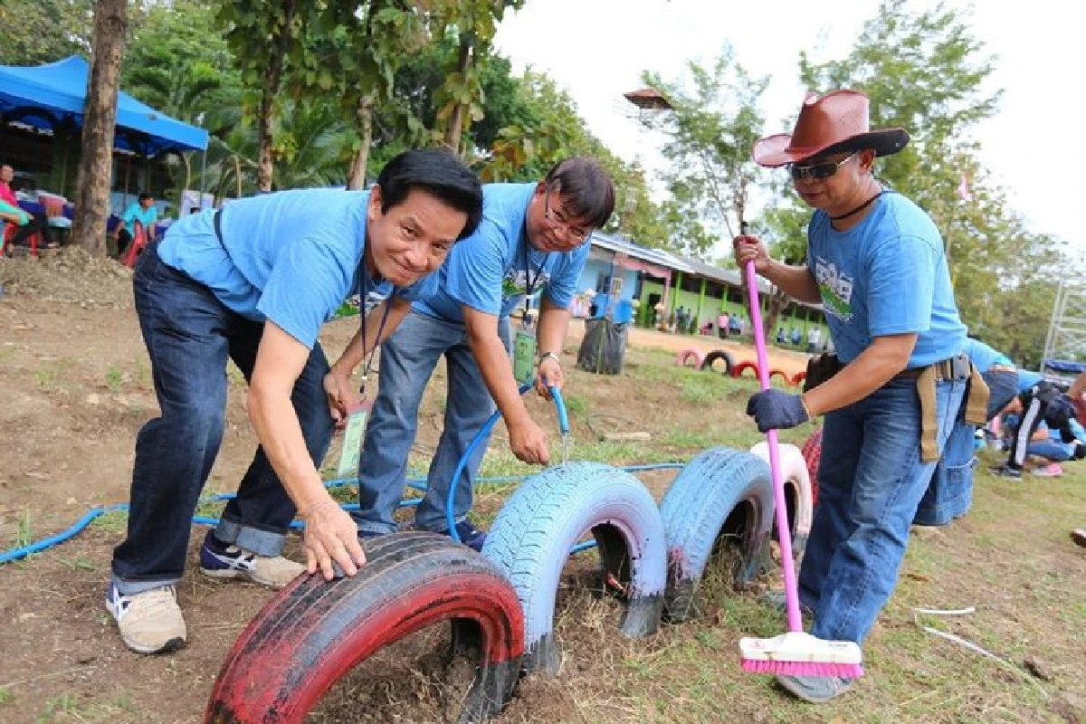 "ไดกิ้น" สานต่อโครงการ "ปันรักให้น้อง" ปีที่ 2 สร้างอาคารห้องสมุดคลังปัญญา สนับสนุนการศึกษาและพัฒนาศักยภาพเด็กไทย ณ โรงเรียนบ้านเขายางโปร่ง จ.เพชรบูรณ์
