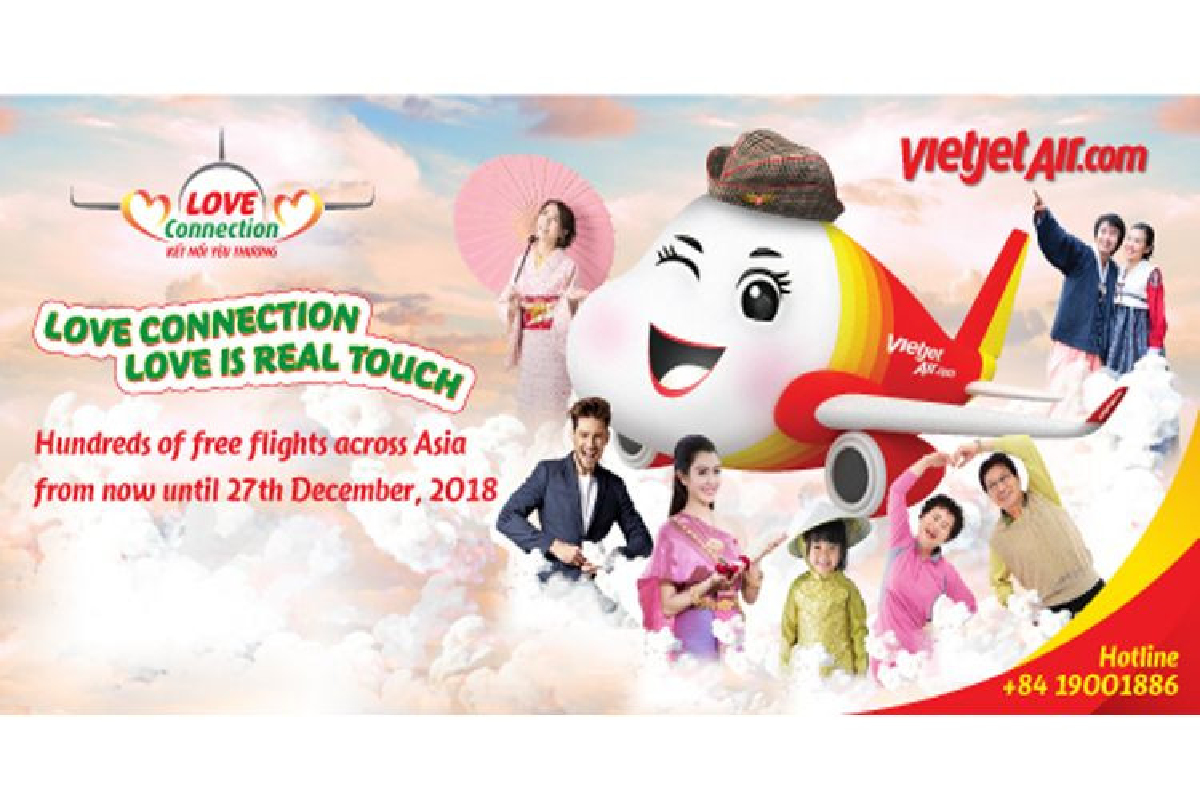 เวียตเจ็ทจัดแคมเปญฉลองเทศกาลท่องเที่ยวครั้งยิ่งใหญ่ "LOVE CONNECTION" มอบแพ็คเกจบินไปถ่ายพรีเวดดิ้งฟรีที่เมืองดาลัด เวียตเจ็ทจัดแคมเปญฉลองเทศกาลท่องเที่ยวครั้งยิ่งใหญ่ "LOVE CONNECTION" มอบแพ็คเกจบินไปถ่ายพรีเวดดิ้งฟรีที่เมืองดาลัด
