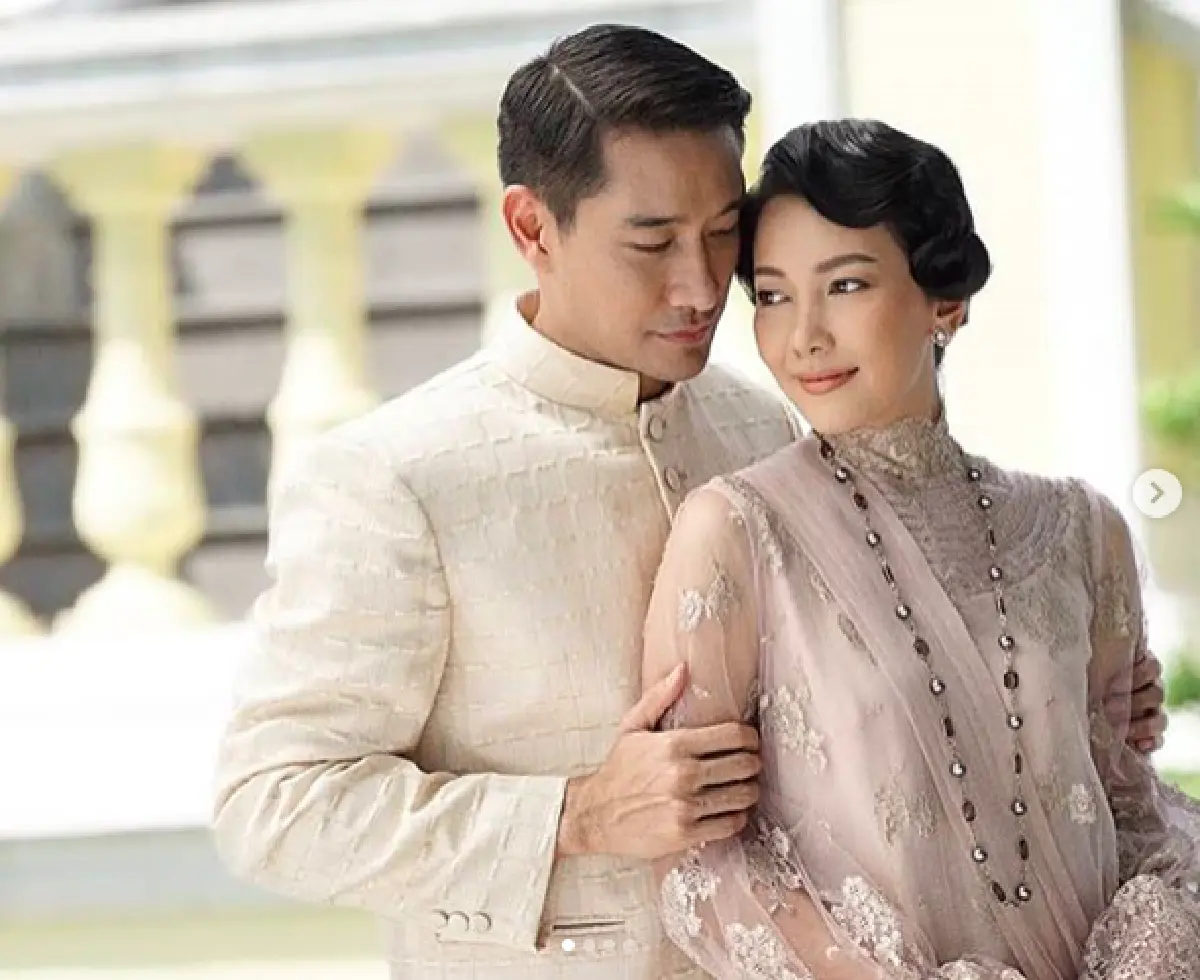“ป้อง-นุ่น” โพสต์ภาพชุดไทยสุดสง่า ลงละครคู่กันเรื่องใหม่