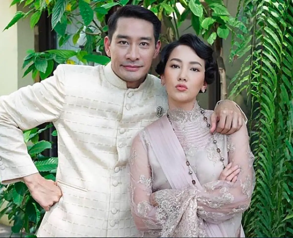 “ป้อง-นุ่น” โพสต์ภาพชุดไทยสุดสง่า ลงละครคู่กันเรื่องใหม่