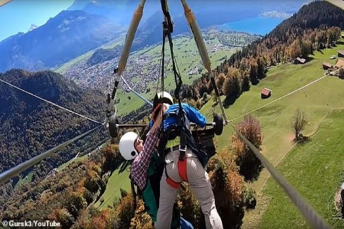 นักท่องเที่ยวหวิดดับ หลังเล่นเครื่องร่อนแต่ลืมเกี่ยวเข็มขัดนิรภัย