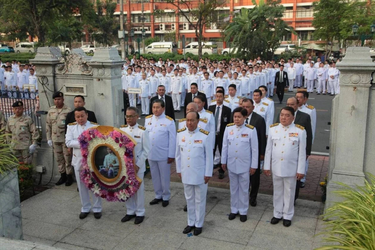 รมว.มหาดไทยวางพวงมาลาวันดำรงราชานุภาพ