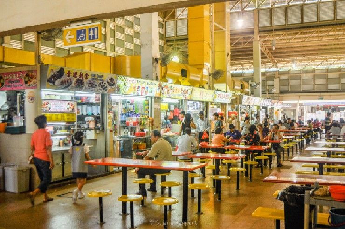 HAWKER CENTER การจัดระเบียบหาบเร่แผงลอยในสิงคโปร์ HAWKER CENTER การจัดระเบียบหาบเร่แผงลอยในสิงคโปร์