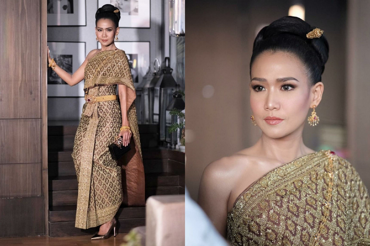 สวยมากจนจำไม่ได้! กาละแมร์ พัชรศรี สวมชุดไทยอวดลุคอ่อนหวาน สวยมากจนจำไม่ได้! กาละแมร์ พัชรศรี สวมชุดไทยอวดลุคอ่อนหวาน