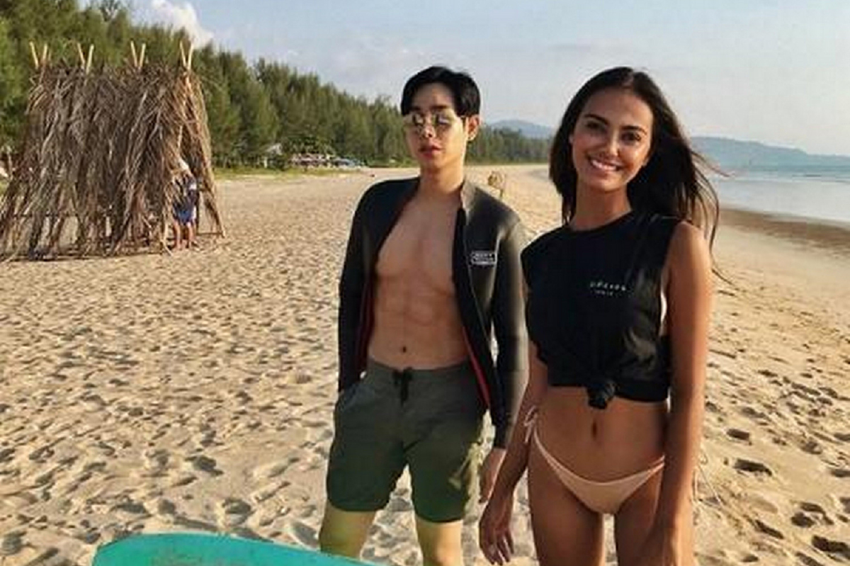 นุชใจละลาย! เป๊ก ผลิตโชค อวดซิกแพคเคียงข้างนางแบบสาวแซ่บ นุชใจละลาย! เป๊ก ผลิตโชค อวดซิกแพคเคียงข้างนางแบบสาวแซ่บ