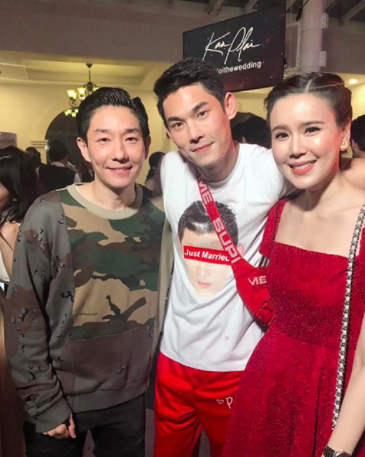 ขนมาทั้งวงการ! ส่องภาพงานฉลองวิวาห์ “กันต์-พลอย” หวานชื่น จัดเต็มสุดๆ