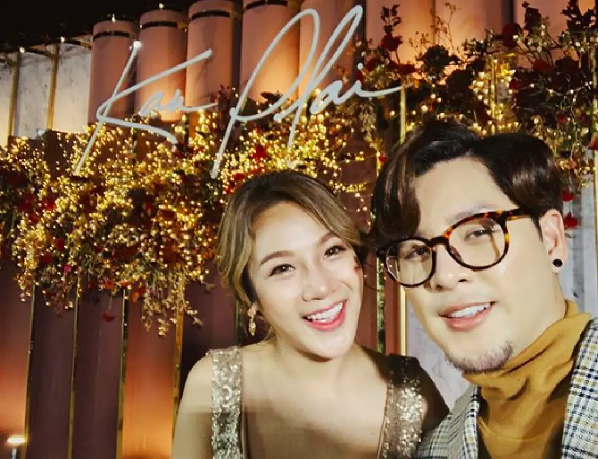 ขนมาทั้งวงการ! ส่องภาพงานฉลองวิวาห์ “กันต์-พลอย” หวานชื่น จัดเต็มสุดๆ