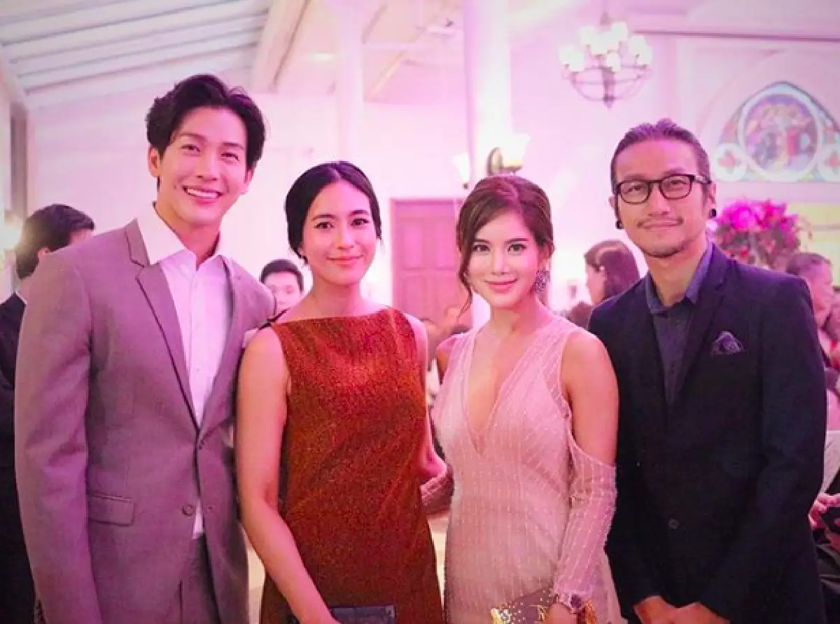 ขนมาทั้งวงการ! ส่องภาพงานฉลองวิวาห์ “กันต์-พลอย” หวานชื่น จัดเต็มสุดๆ