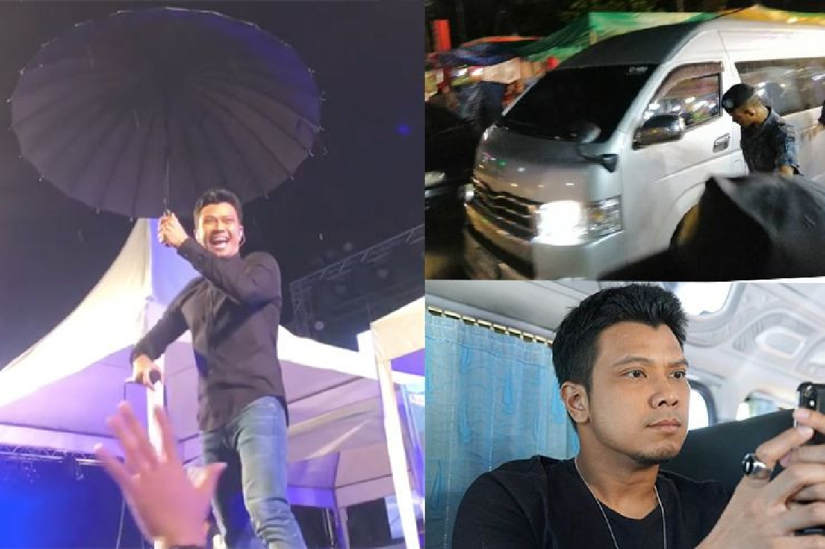 หนีหมายจับ! “หนุ่ม กะลา” กระโดดลงหลังเวที รีบขึ้นรถตู้ติดฟิล์มทึบหนี หนีหมายจับ! “หนุ่ม กะลา” กระโดดลงหลังเวที รีบขึ้นรถตู้ติดฟิล์มทึบหนี