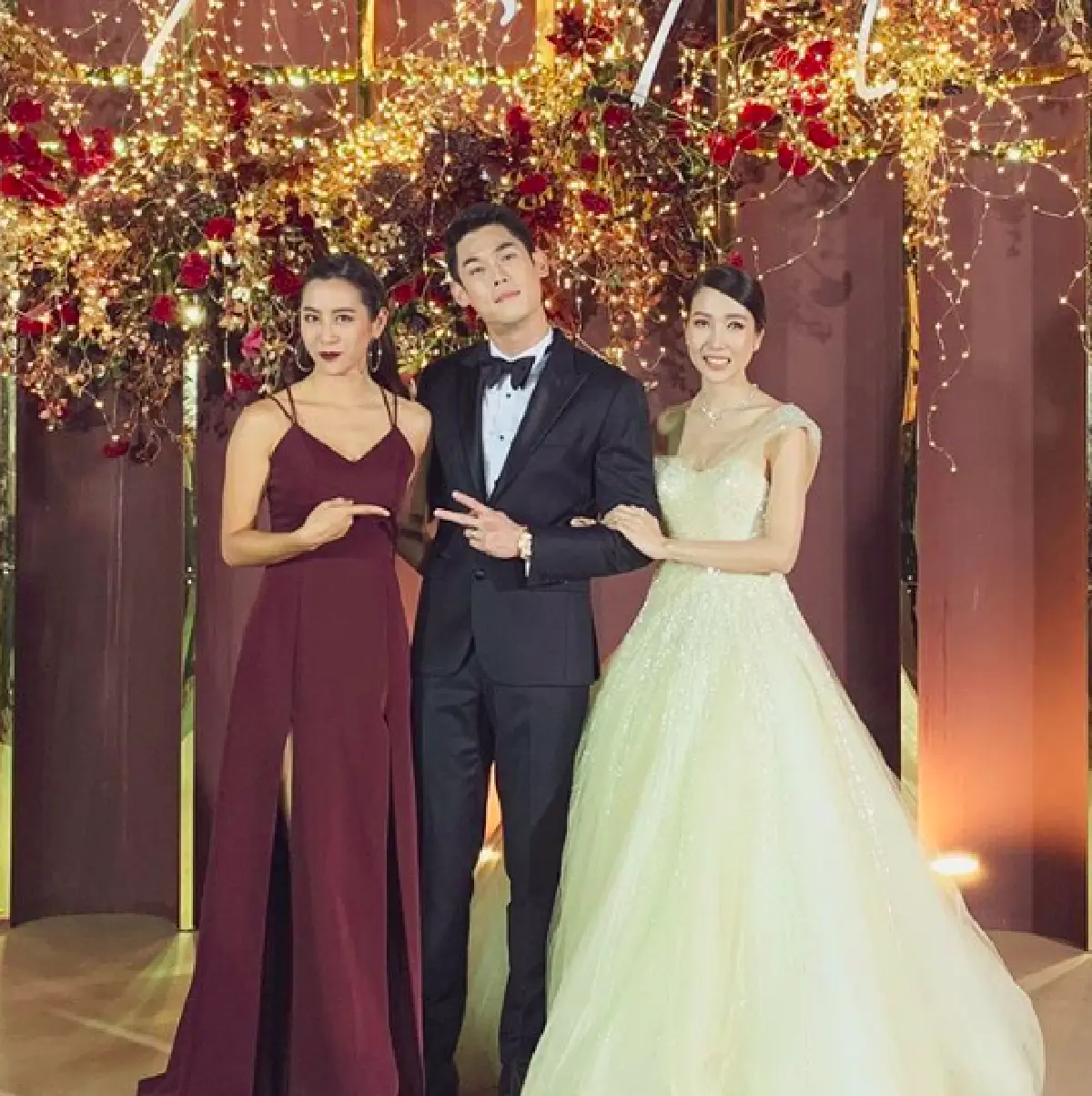 ขนมาทั้งวงการ! ส่องภาพงานฉลองวิวาห์ “กันต์-พลอย” หวานชื่น จัดเต็มสุดๆ