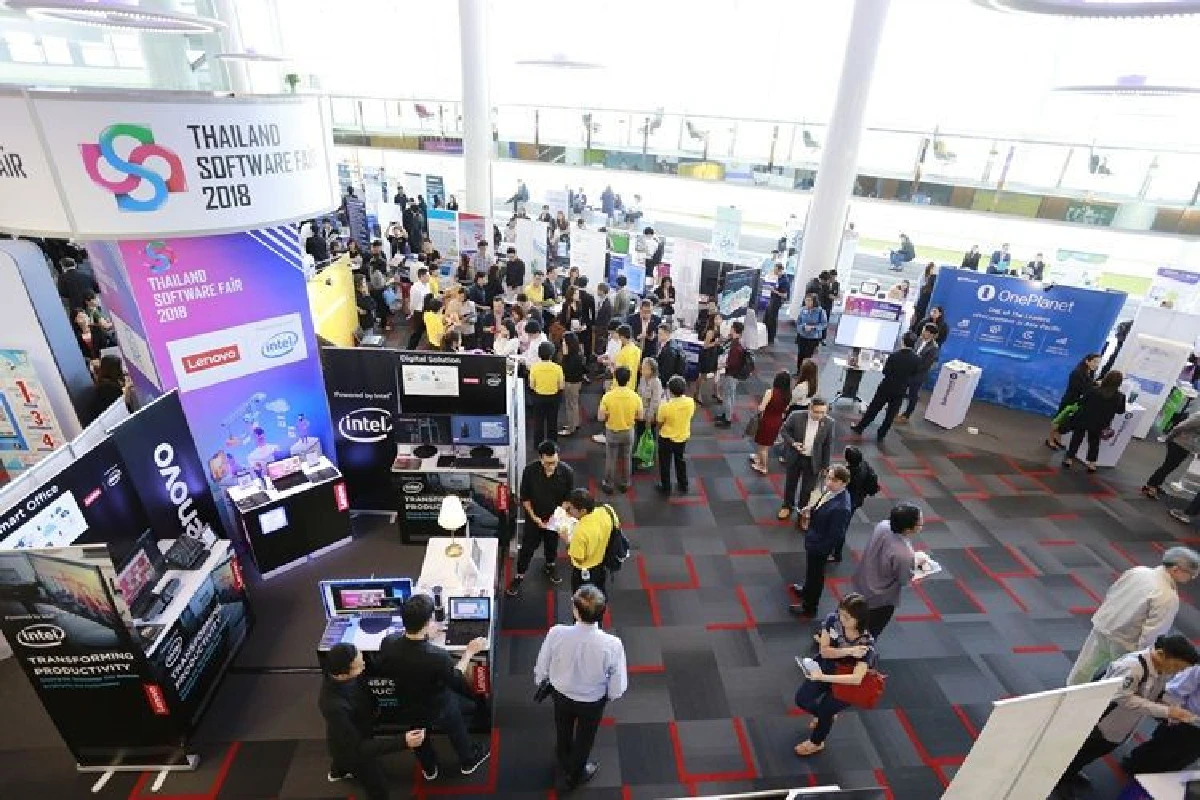 พลอากาศเอกประจิน จั่นตอง รองนายกรัฐมนตรี  เปิดงาน "Thailand Software Fair 2018" ขับเคลื่อนอุตสาหกรรมซอฟต์แวร์ไทยให้เติบโต แข็งแกร่ง