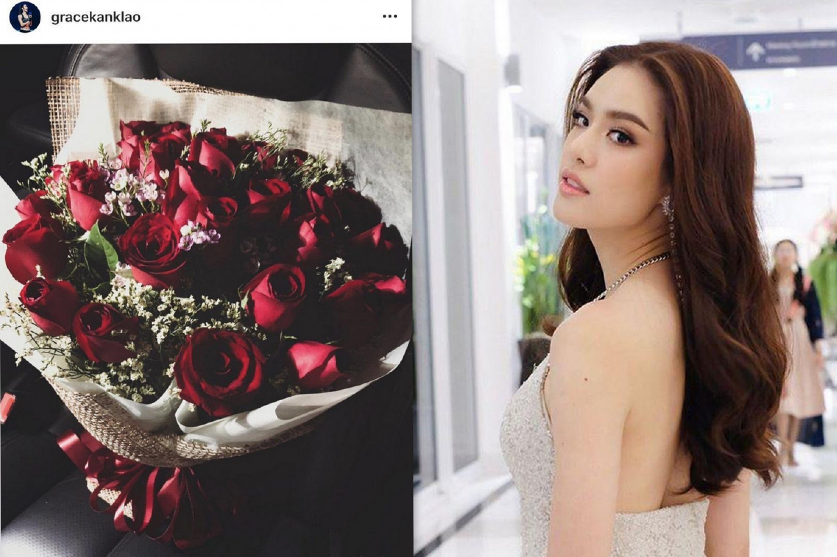 ไม่โสดแล้ว? เกรซ กาญจน์เกล้า ลงรูปดอกไม้ปริศนาเซอร์ไพรส์ในวันเกิด ไม่โสดแล้ว? เกรซ กาญจน์เกล้า ลงรูปดอกไม้ปริศนาเซอร์ไพรส์ในวันเกิด
