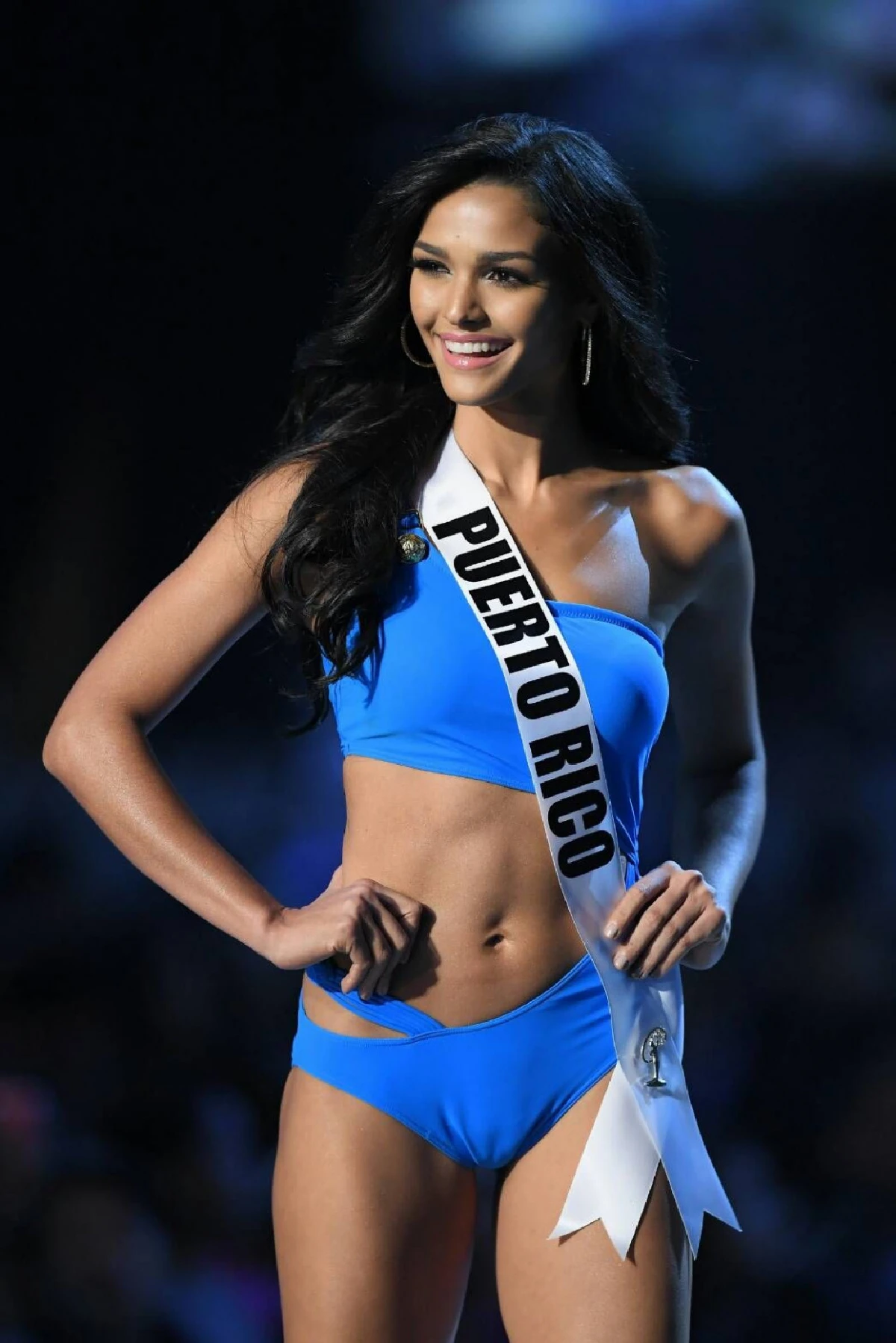 สาวงามประชันโฉม"มิสยูนิเวิร์ส 2018"รอบแรก ในชุดว่ายน้ำทรงออกแบบโดยพระองค์หญิงฯ