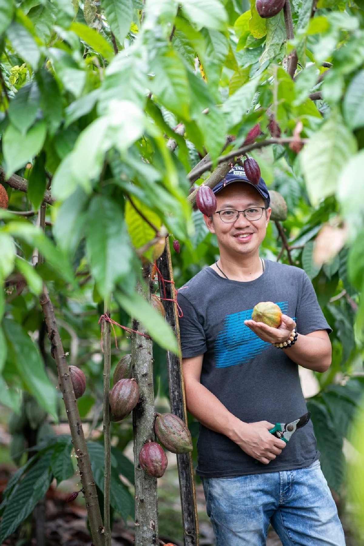 ปลูกโกโก้และทำรีสอร์ทในวิถีพอเพียง มนูญ ทนะวัง