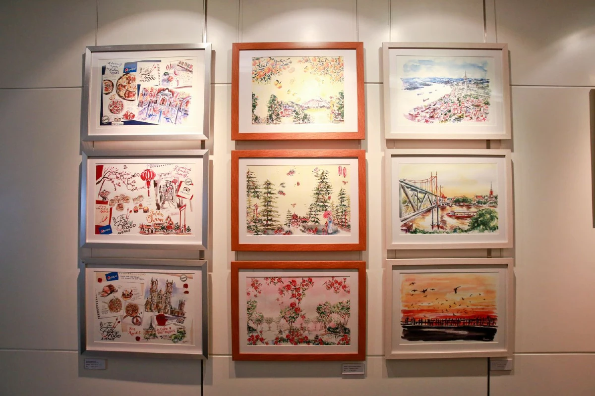 บันทึกสีน้ำ พีรดา ชีพสัตยากร