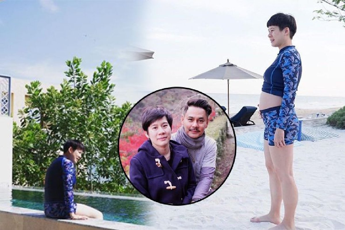 “บุ้ง สะธี” อวดท้อง 5 เดือน ในชุดชุดว่ายน้ำ ตามสไตล์สาวห้าว “บุ้ง สะธี” อวดท้อง 5 เดือน ในชุดชุดว่ายน้ำ ตามสไตล์สาวห้าว