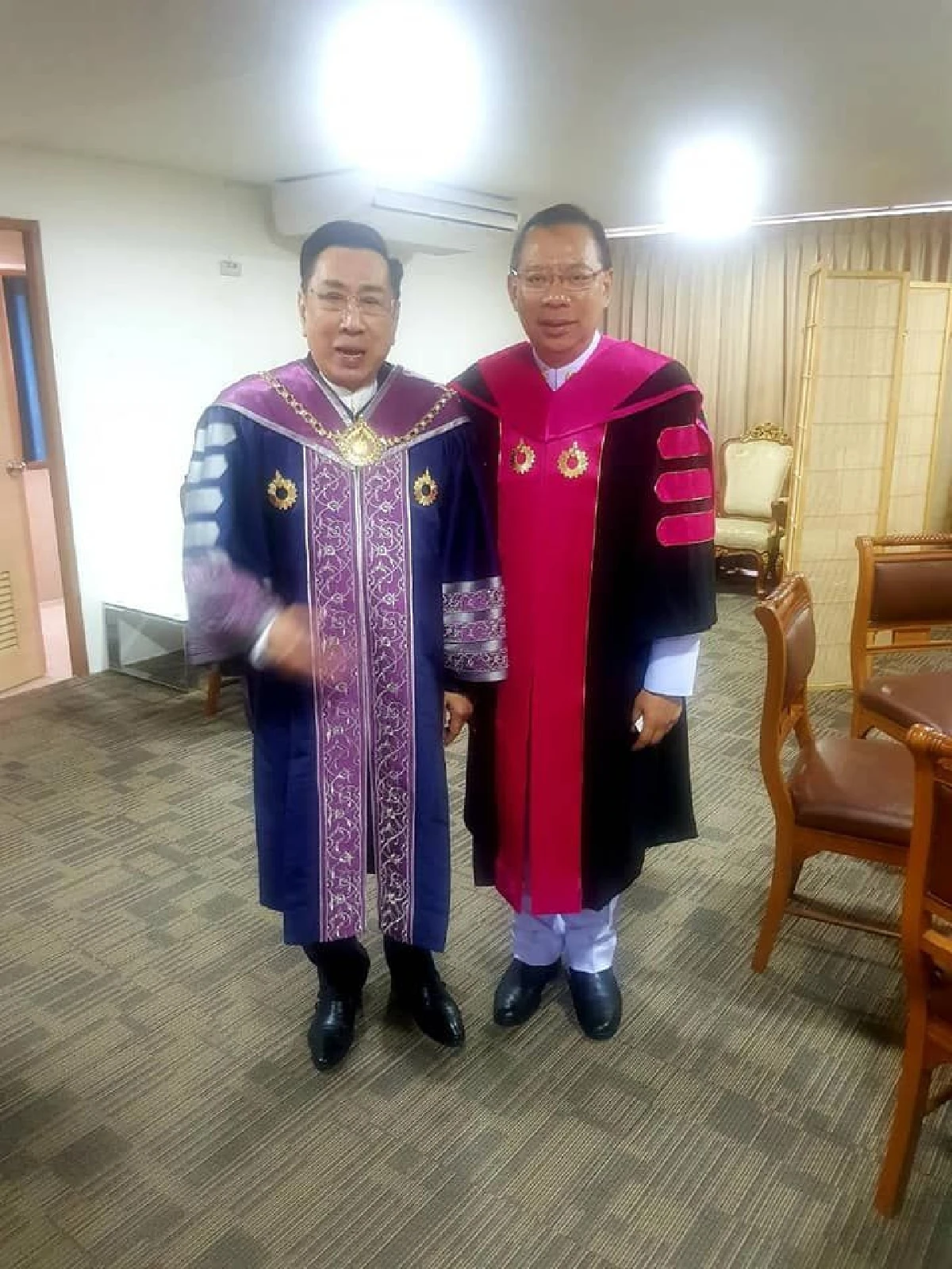 นายกฯมาเลย์ รับปริญญาสาขาวิชาผู้นำทางสังคม ม.รังสิต