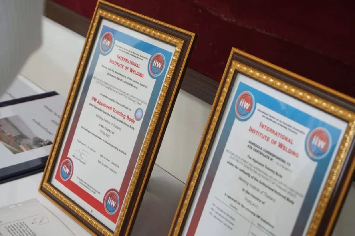 สู่เส้นทางอาชีพ “ช่างเชื่อมสากล” ที่ศูนย์พัฒนางานเชื่อมและทดสอบฝีมือช่างเชื่อมสากล กฟผ. ไทรน้อย