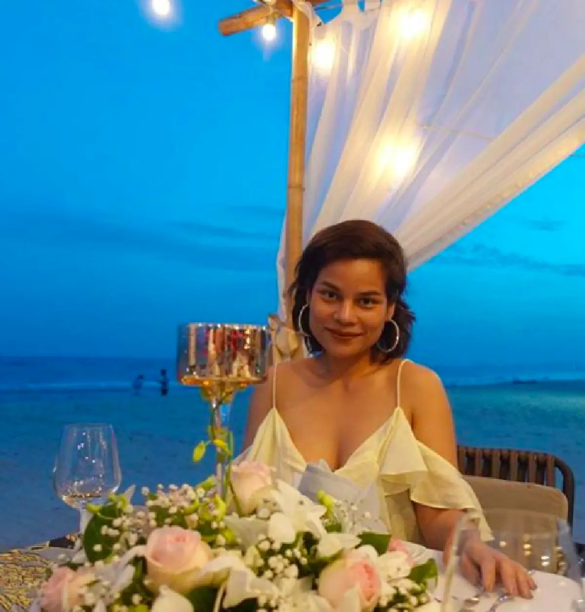 อบอุ่นหัวใจ "โอปอล์" ฉลองวันเกิดอายุ 37 กับครอบครัว เรียบง่ายริมทะเล