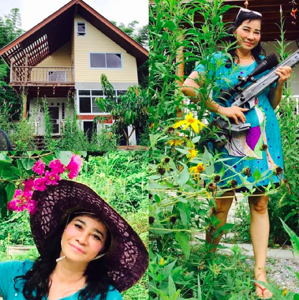 ส่องบ้านสวนนักแสดงรุ่นใหญ่ “หม่อมอูม” ใช้ชีวิตกับธรรมชาติทำสวนผัก เลี้ยงเป็ดไก่ที่ จ.เลย