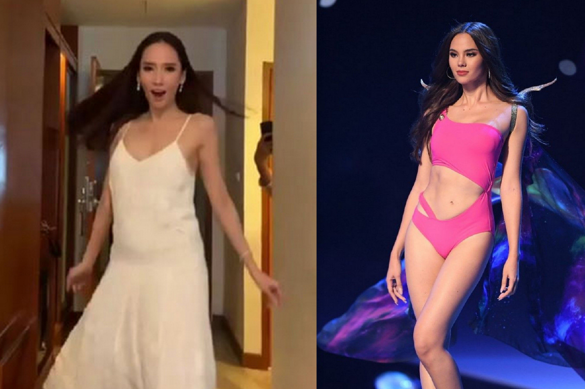 ถึงคิวมิสคันนายาว! อั้ม พัชราภา โชว์สเต็ปหมุนแบบฉบับมิสยูนิเวิร์ส 2018 (คลิป) ถึงคิวมิสคันนายาว! อั้ม พัชราภา โชว์สเต็ปหมุนแบบฉบับมิสยูนิเวิร์ส 2018 (คลิป)