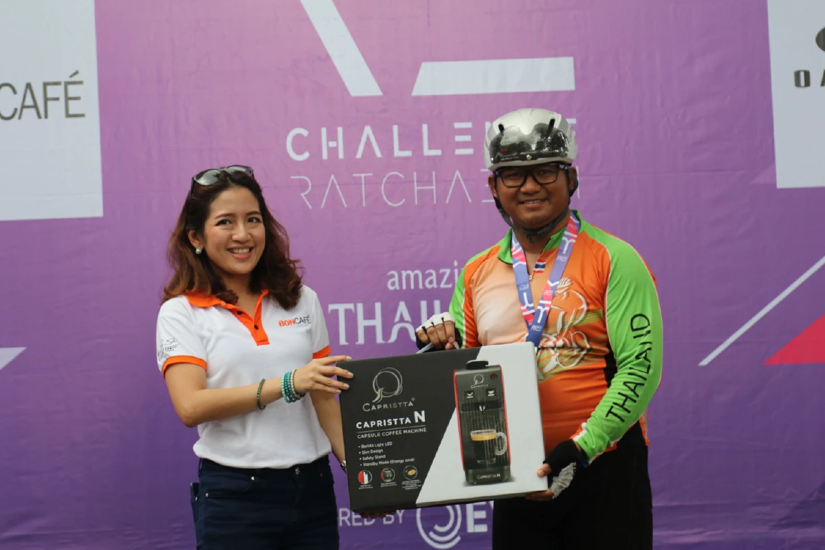 บอนกาแฟ ส่งเสริมการปั่นจักรยาน เพื่อสุขภาพที่ดีกับกิจกรรม "BIKE CHALLENGE RACHABURI 2018"