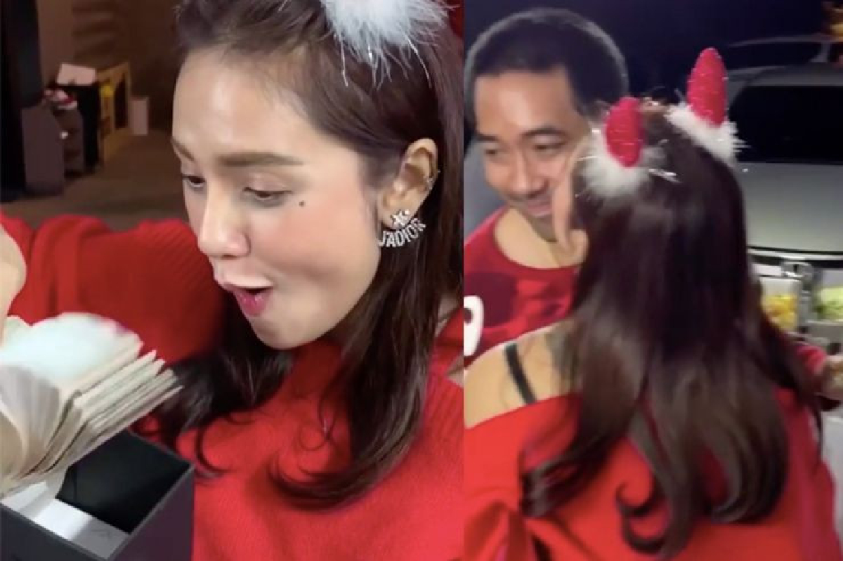 "อุ้ม ลักขณา” ตกใจหนักมาก สามี "บอล กฤษณะ” มอบเงินสดปึกใหญ่เป็นของขวัญคริสต์มาส "อุ้ม ลักขณา” ตกใจหนักมาก สามี "บอล กฤษณะ” มอบเงินสดปึกใหญ่เป็นของขวัญคริสต์มาส