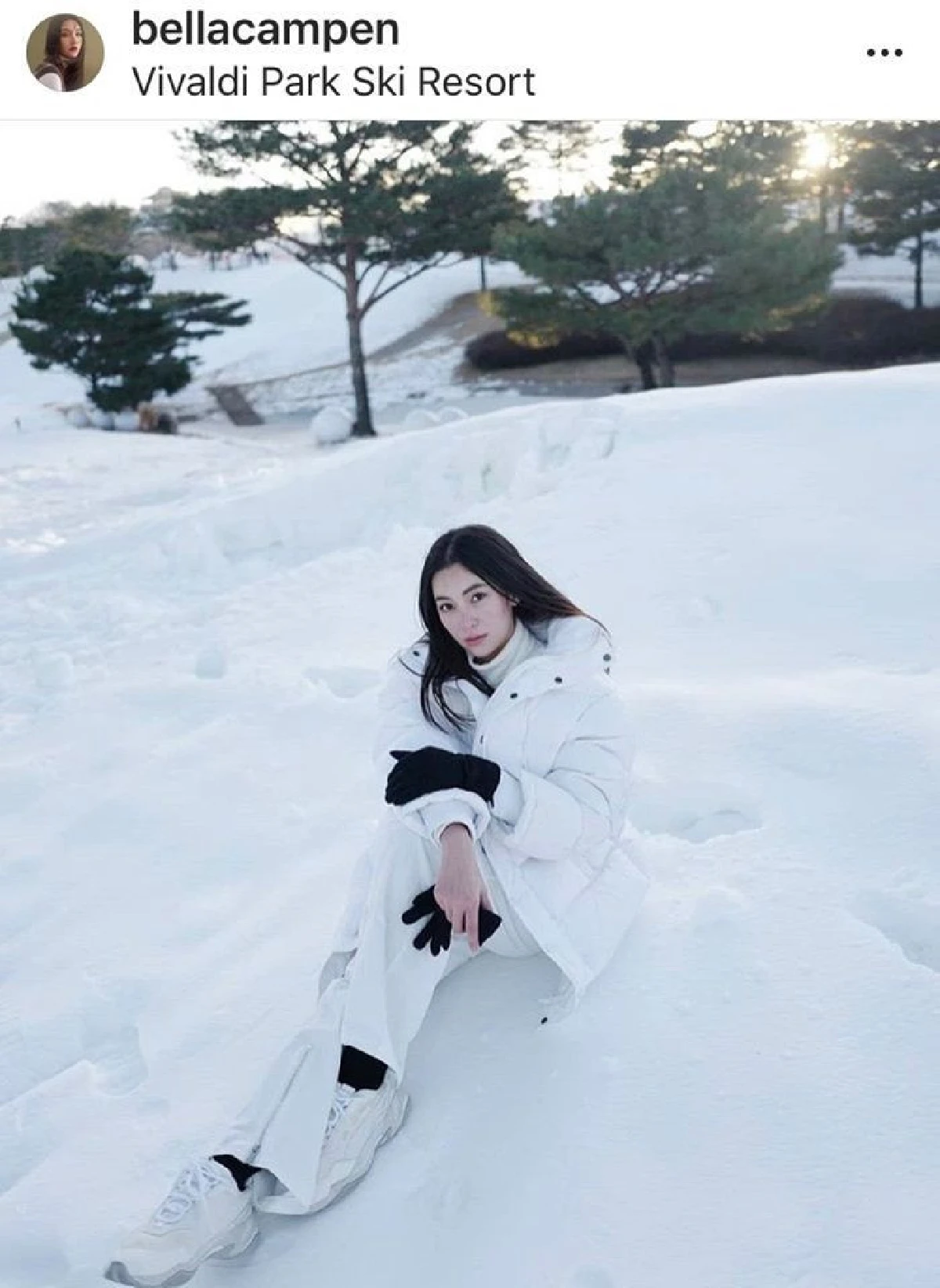 โพสท่าสวยสู้หนาว! เบลล่า ราณี บินเที่ยวเกาหลีเริงร่าส่งท้ายปีแบบฉ่ำๆ