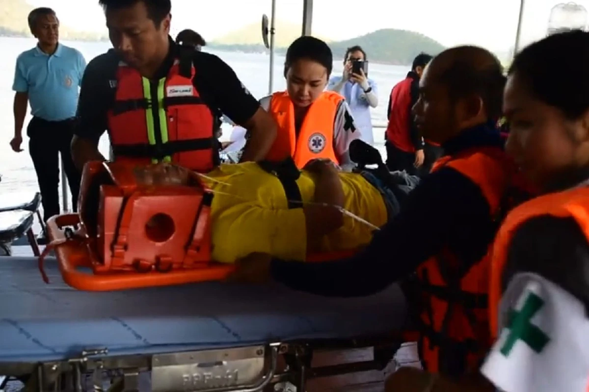 คลินิกลอยน้ำแห่งแรกของไทยรองรับอุบัติเหตุทางน้ำหนุนท่องเที่ยว