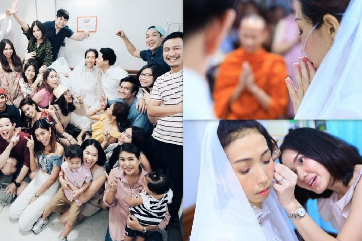 พลังแห่งศรัทธา! เจ้าบ่าวจัดงานแต่งแม้ฝ่ายหญิงป่วย แนะทุกคู่ให้เห็นคุณค่าคนรัก พลังแห่งศรัทธา! เจ้าบ่าวจัดงานแต่งแม้ฝ่ายหญิงป่วย แนะทุกคู่ให้เห็นคุณค่าคนรัก