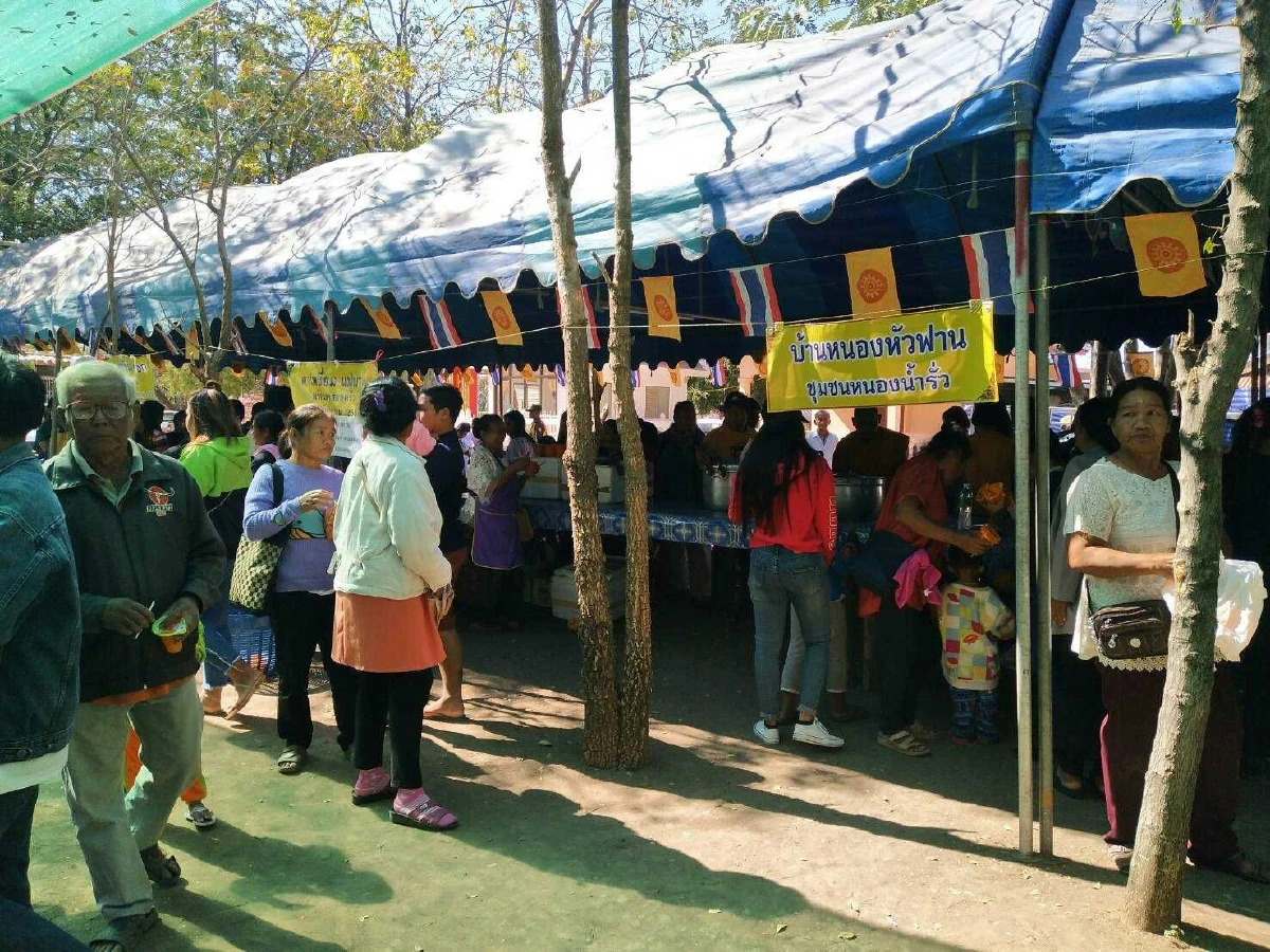 "ไม่มีตังค์อย่าห้าว!!"วัดโคราชติดป้ายขู่ปรับ3ล้านคนทะเลาะวิวาทในงานฝังลูกนิมิต